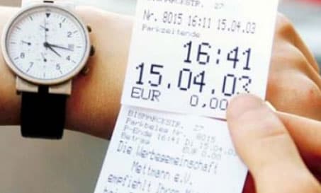 Impression de reçus aux bornes de paiement