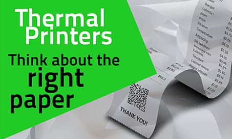 Papier pour imprimante thermique